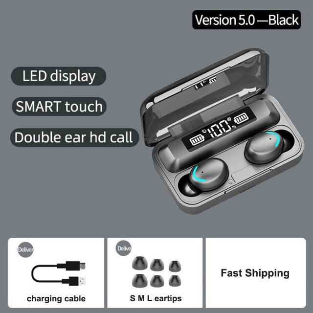 Authentic Wireless Earbuds with Powerbank