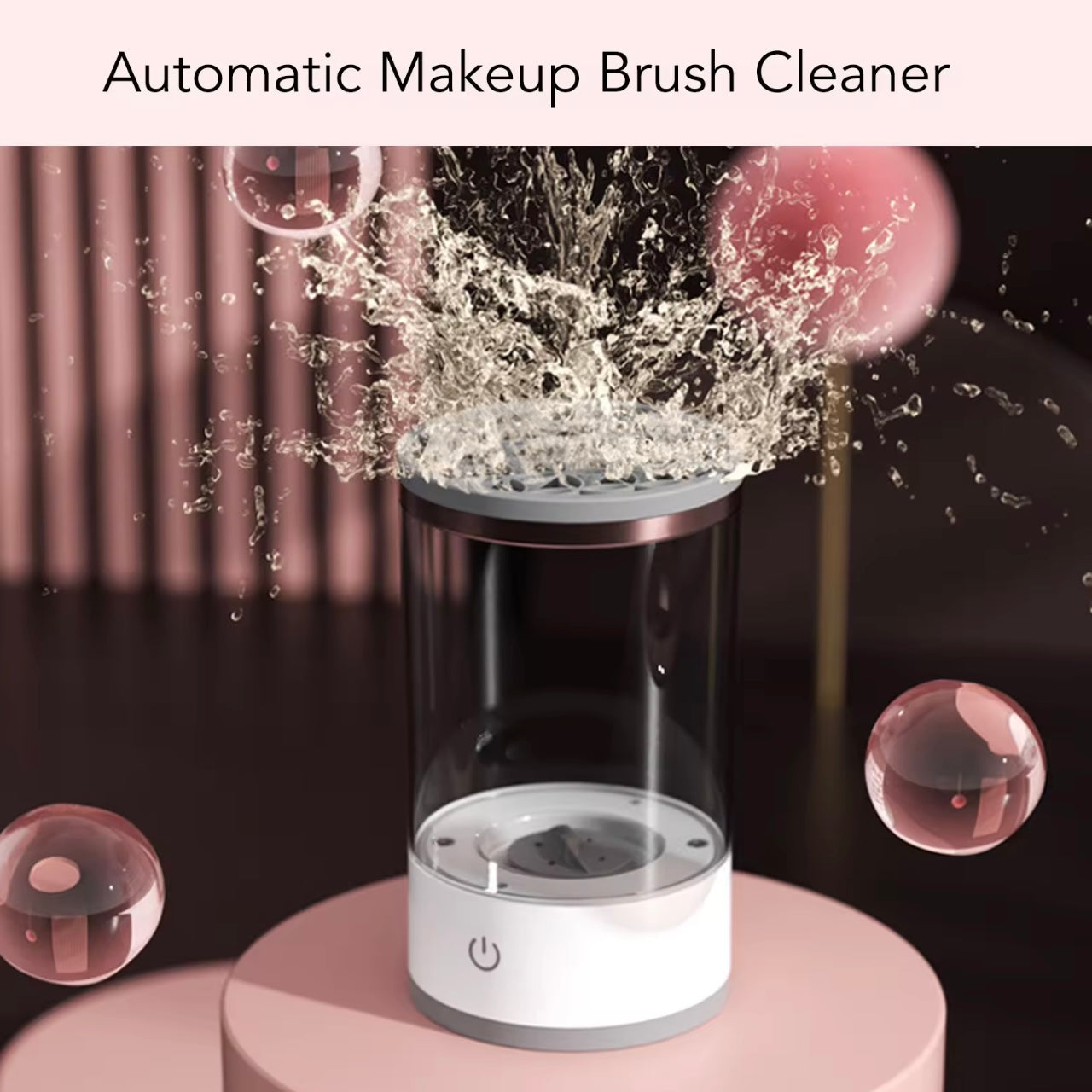 Authentic Automatic Makeup Brush Cleaner