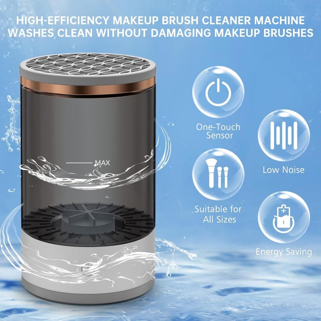 Authentic Automatic Makeup Brush Cleaner