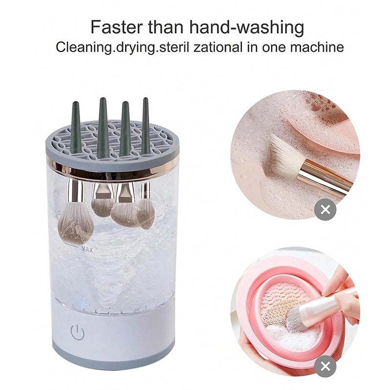 Authentic Automatic Makeup Brush Cleaner