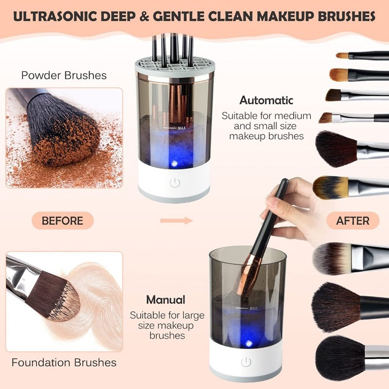 Authentic Automatic Makeup Brush Cleaner