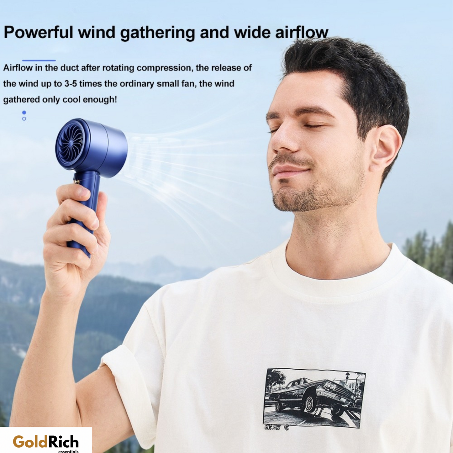 Authentic Portable Mini Jet Fan